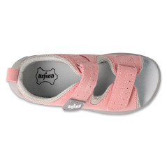 Sandały dziecinne Befado- różowe FLY 721P002