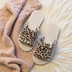 Kapcie damskie Natural Style NS-045 Panterka