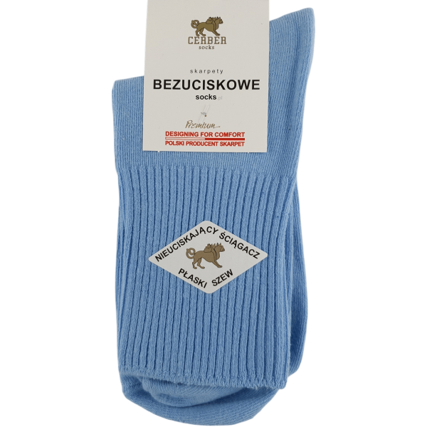 Skarpety bezuciskowe 5 par damskie – mix kolorów | wygodne, PREMIUM