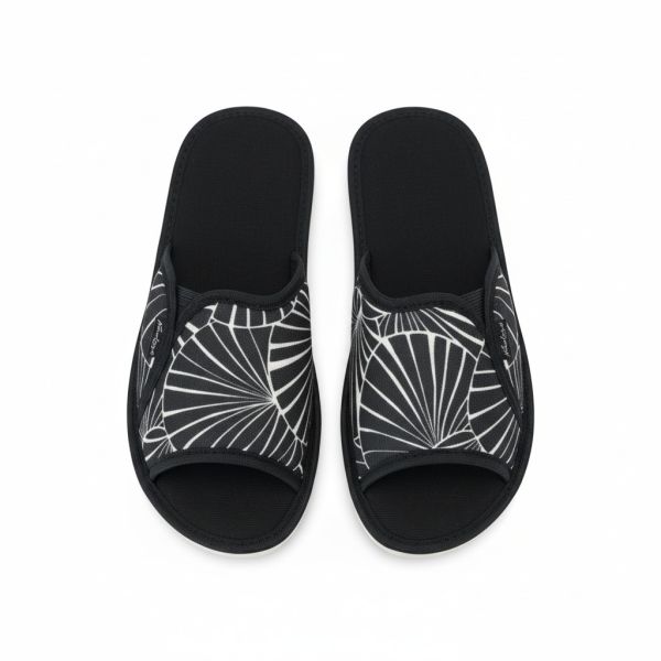 Pantofle damskie Natural Style NS-008 – kapcie domowe bawełniane, lekkie i wygodne klapki na lato