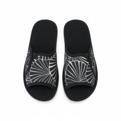 Pantofle damskie Natural Style NS-008 – kapcie domowe bawełniane, lekkie i wygodne klapki na lato