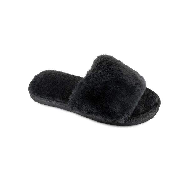 Pantofle damskie Natural Style NS-270 ocieplane futerkiem – ciepłe kapcie domowe EVA KOMFORT