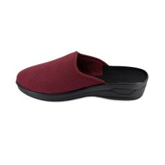 Style NS-709 bordowe – lekkie kapcie domowe PU